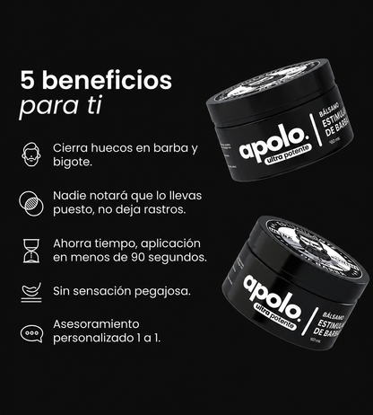 Bálsamo para Crecimiento de Barba Ultra Potente con Minoxidil 20% | 80mL