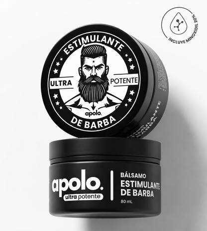 Bálsamo para Crecimiento de Barba Ultra Potente con Minoxidil 20% | 80mL