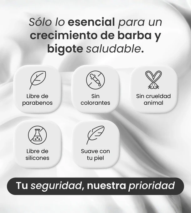 Bálsamo para Crecimiento de Barba Ultra Potente con Minoxidil 20% | 80mL